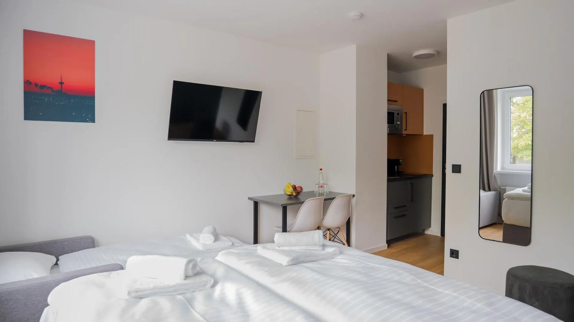 Homaris Apartments Nibelungen Francfort-sur-le-Main Appart hôtel